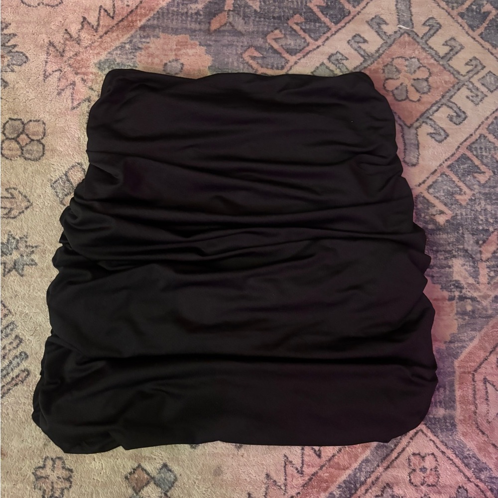 Woman’s black mini skirt, size small